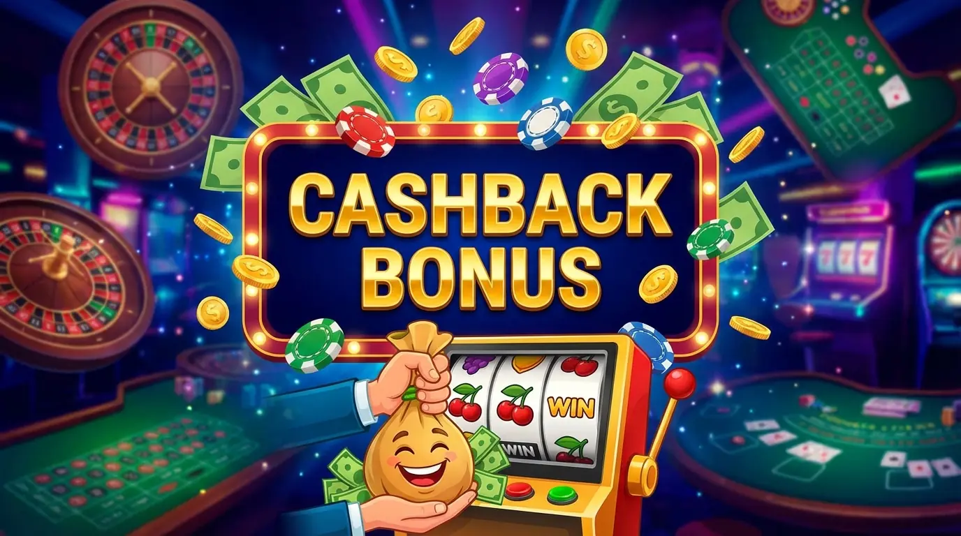 Cashback bonus Casinia casino