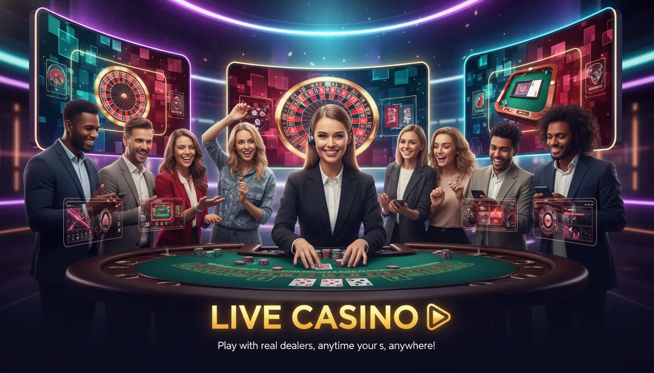 Live casino Casinia casino
